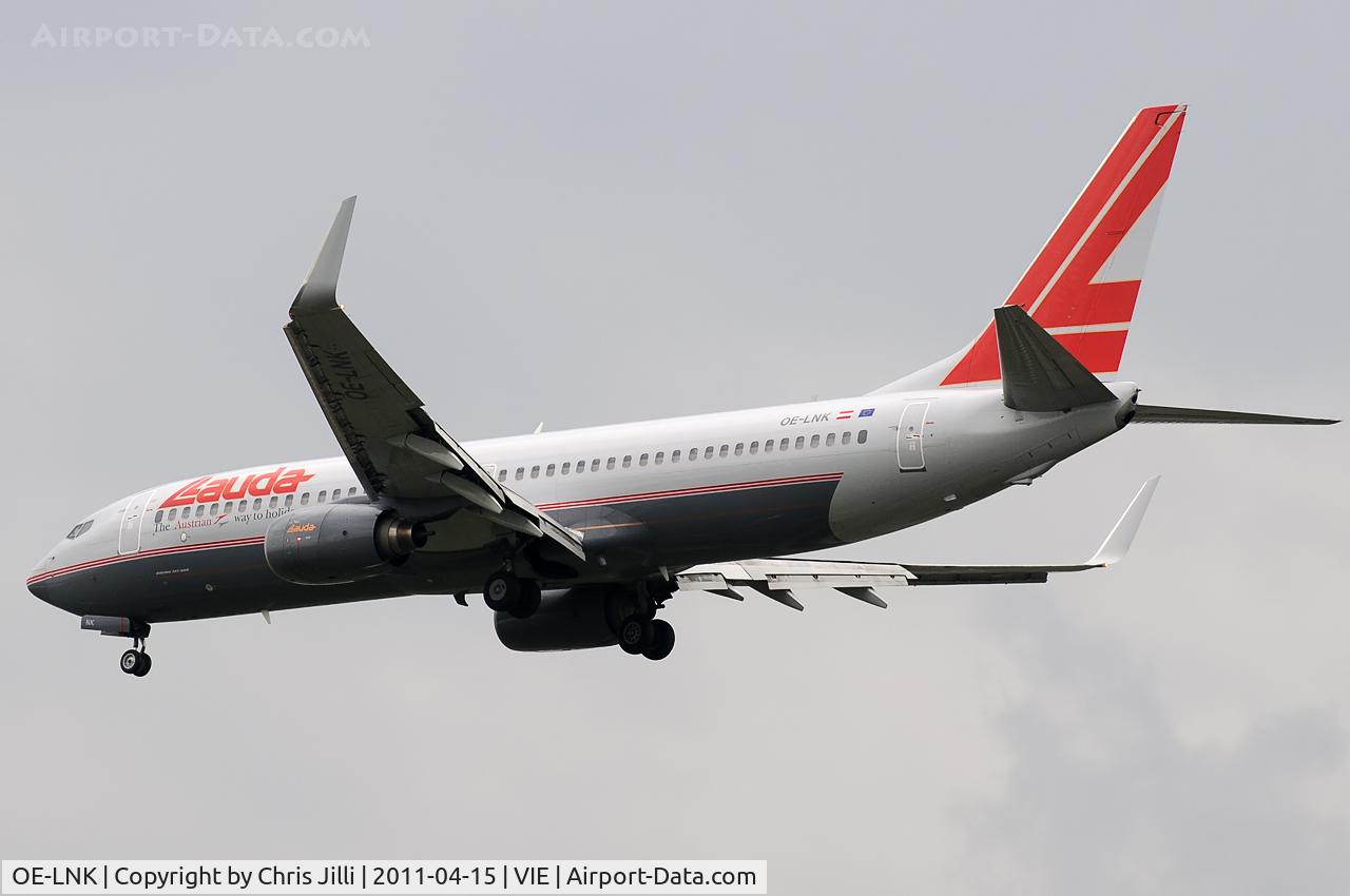 OE-LNK, 1999 Boeing 737-8Z9 C/N 28178, Lauda AIr