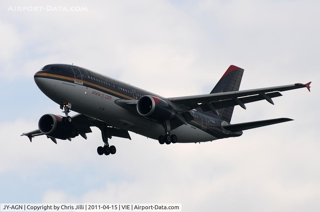 JY-AGN, 1989 Airbus A310-304 C/N 531, Royal Jordanian