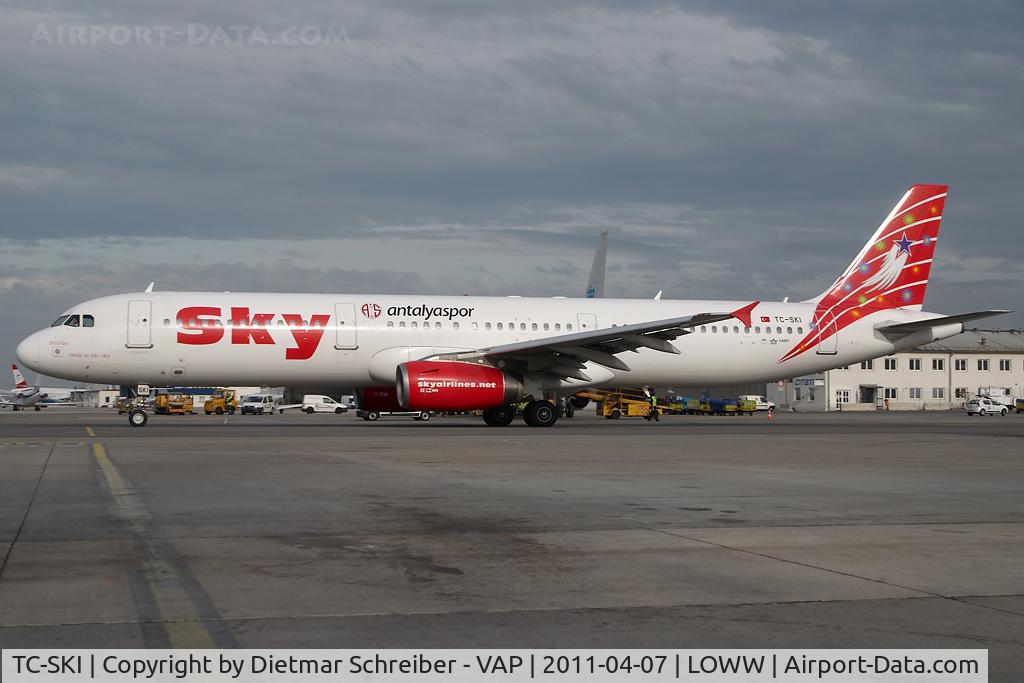 TC-SKI, 1998 Airbus A321-231 C/N 0811, Sky Airbus 321