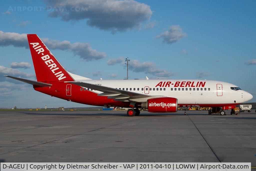 D-AGEU, 1998 Boeing 737-75B C/N 28104, Air Berlin Boeing 737-700