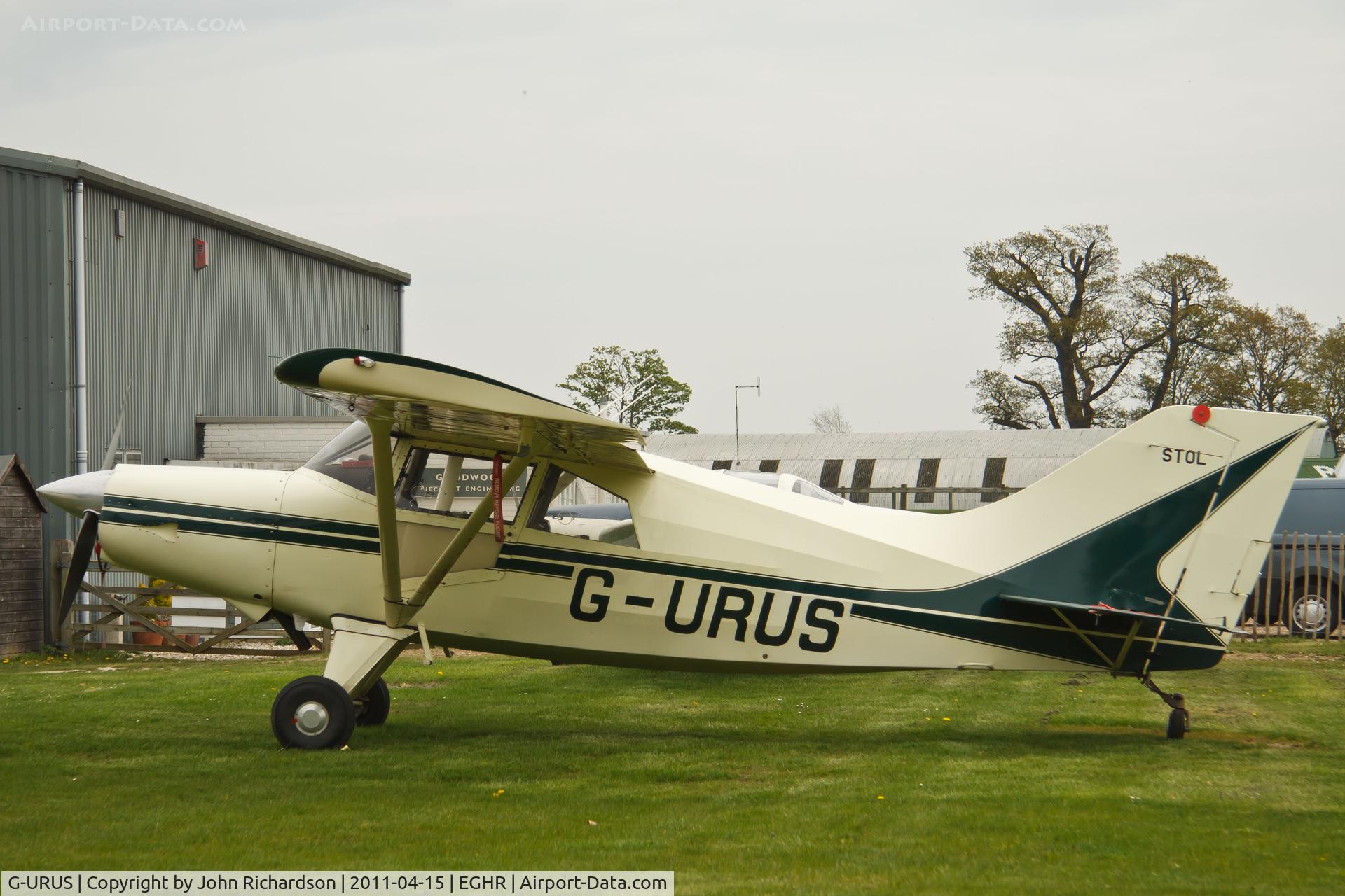 G-URUS, 1998 Maule MX-7-180B Star Rocket C/N 22014C, Parked outside Maintenance Hangar