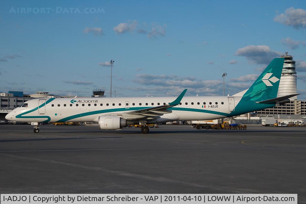 I-ADJO, 2009 Embraer 195LR (ERJ-190-200LR) C/N 19000280, Air Dolomiti Embraer 190