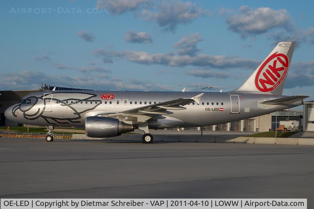 OE-LED, 2008 Airbus A319-112 C/N 3407, Fly Niki Airbus 319