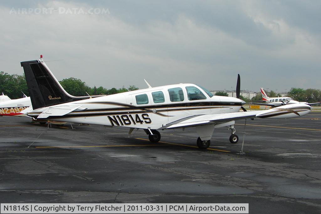 N1814S, 1981 Beech A36 Bonanza 36 C/N E-1883, 1981 Beech A36, c/n: E-1883