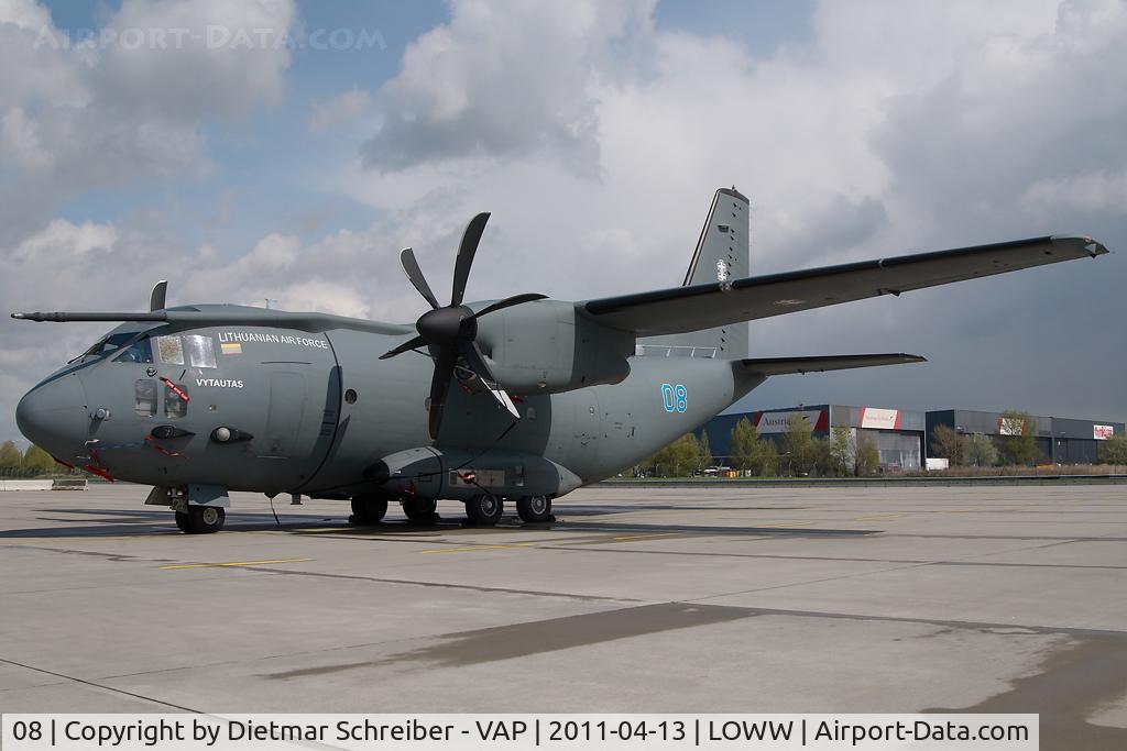 08, Alenia C-27J Spartan C/N 4143, Lithuanian Air Force C27