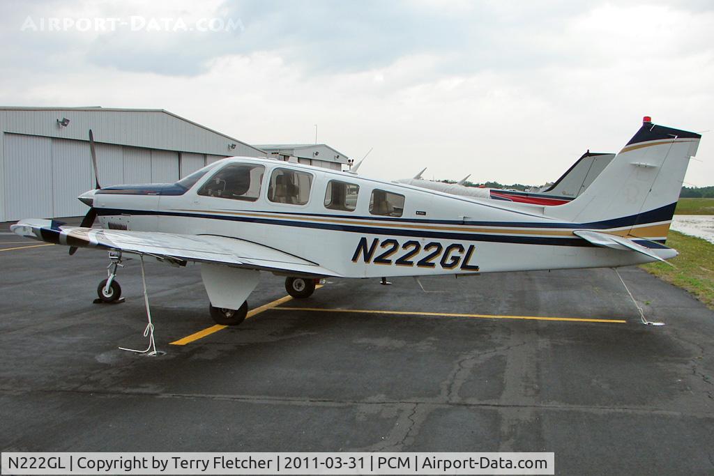 N222GL, 2007 Raytheon Aircraft Company G36 C/N E-3763, 2007 Raytheon Aircraft Company G36, c/n: E-3763