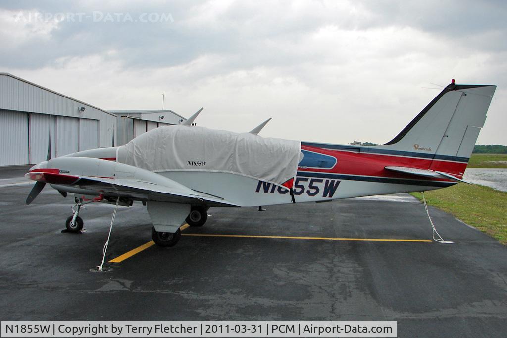 N1855W, 1973 Beech 95-B55 (T42A) Baron C/N TC-1557, 1973 Beech 95-B55 (T42A), c/n: TC-1557