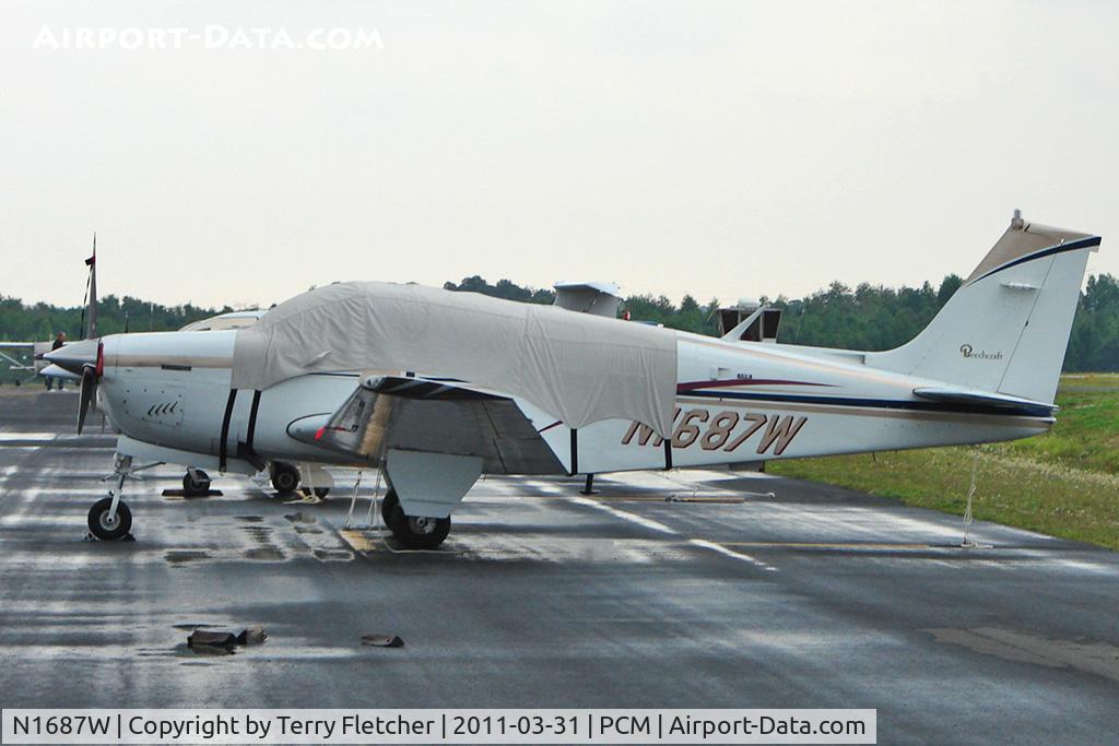 N1687W, 1972 Beech A36 Bonanza 36 C/N E-355, 1972 Beech A36, c/n: E-355