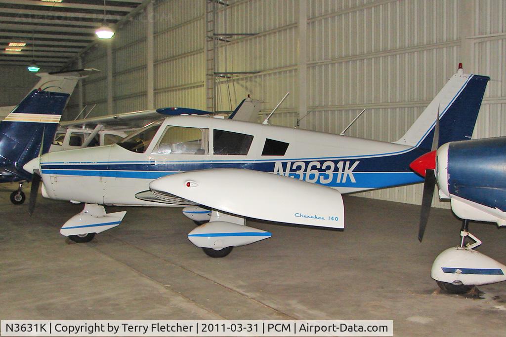 N3631K, 1967 Piper PA-28-140 C/N 28-23661, 1967 Piper PA-28-140, c/n: 28-23661