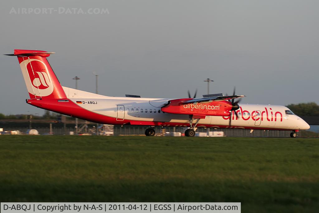 D-ABQJ, 2009 De Havilland Canada DHC-8-402Q Dash 8 C/N 4274, Landing