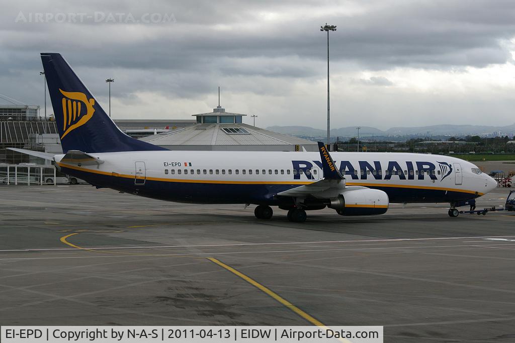 EI-EPD, 2011 Boeing 737-8AS C/N 40310, Push back