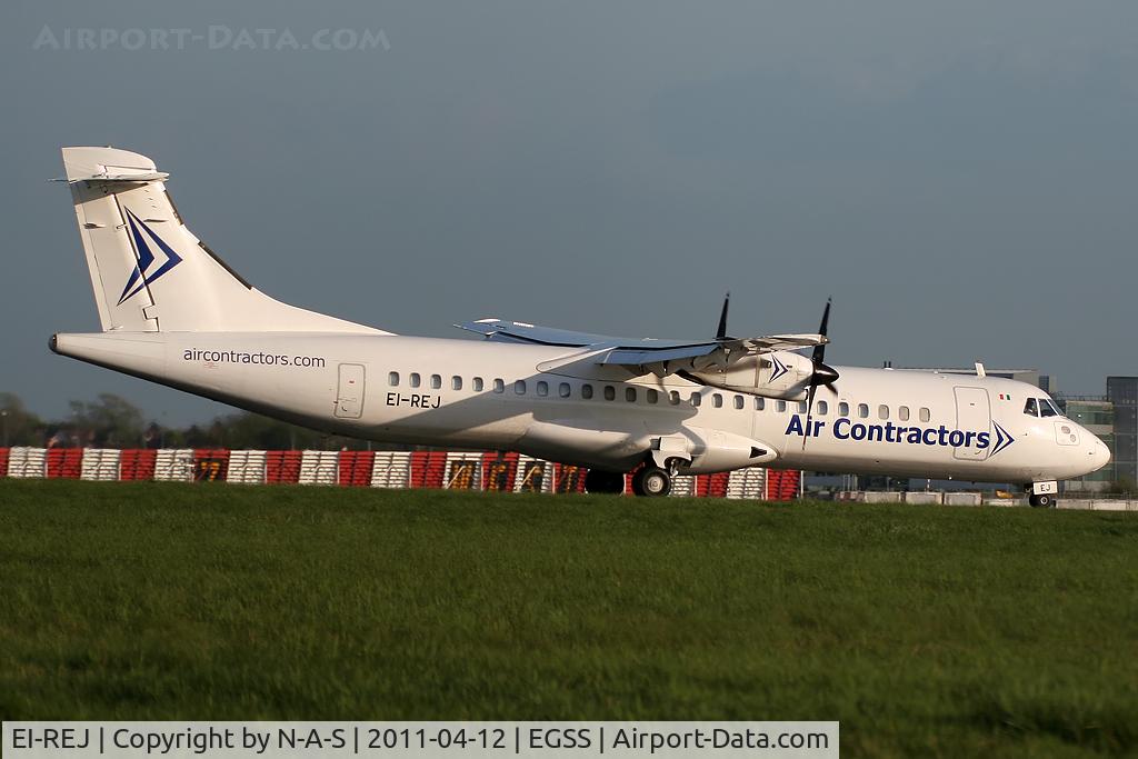 EI-REJ, 1989 ATR 72-201 C/N 126, Arriving on a FedEx Feeder service