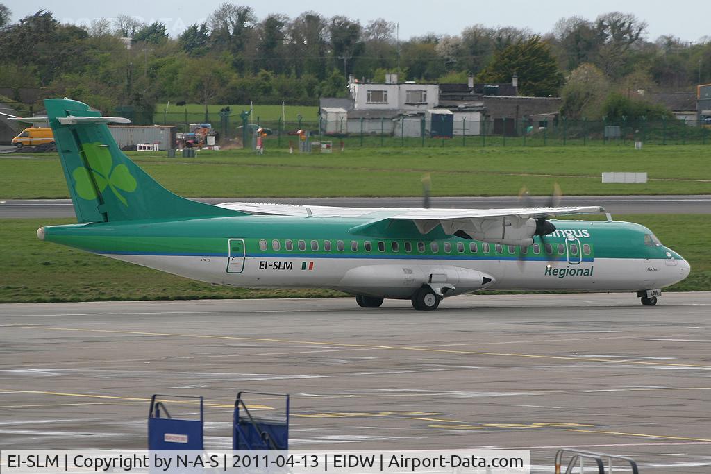 EI-SLM, 1994 ATR 72-212 C/N 413, Arriving