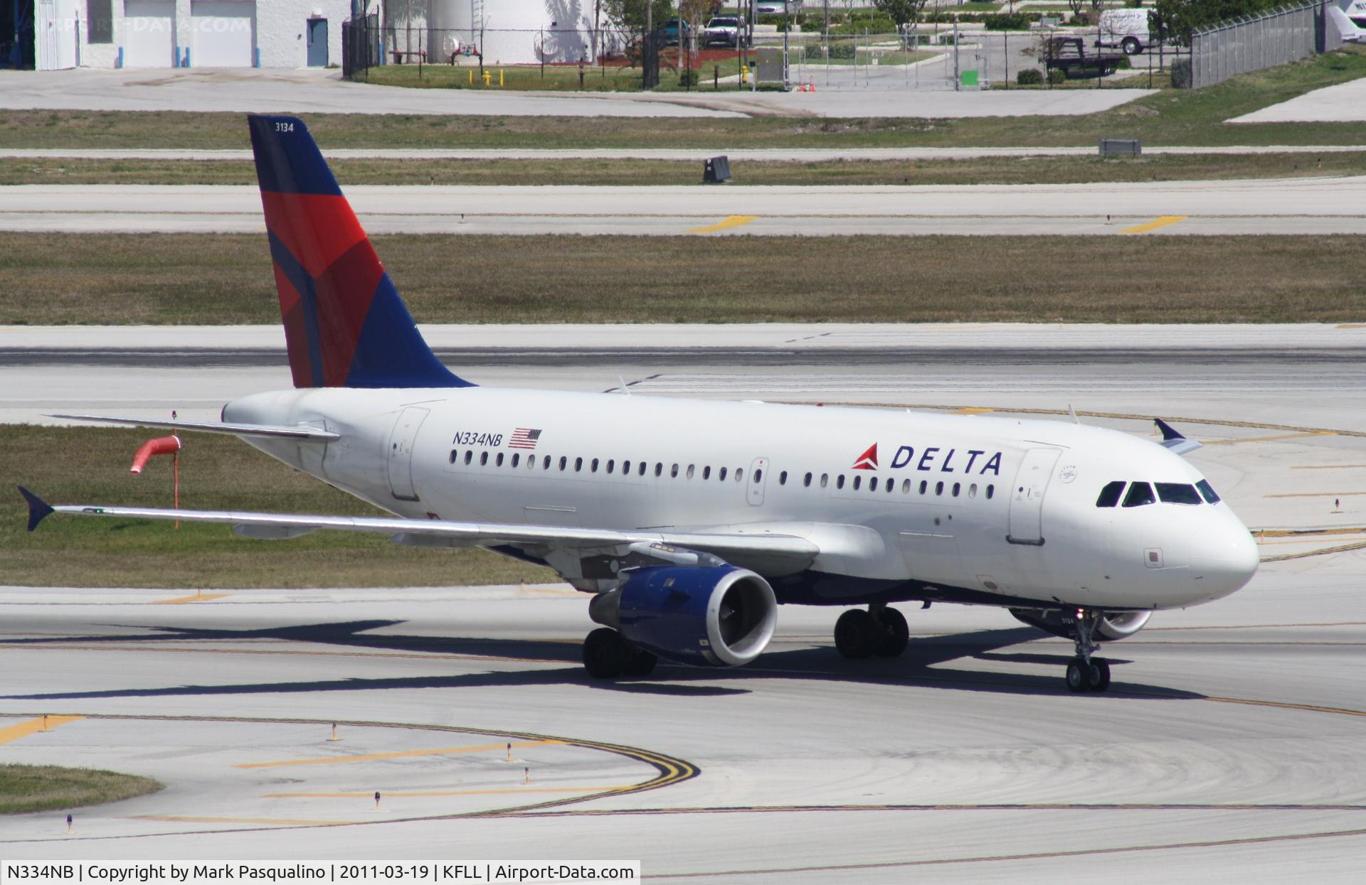 N334NB, 2002 Airbus A319-114 C/N 1659, Airbus A319