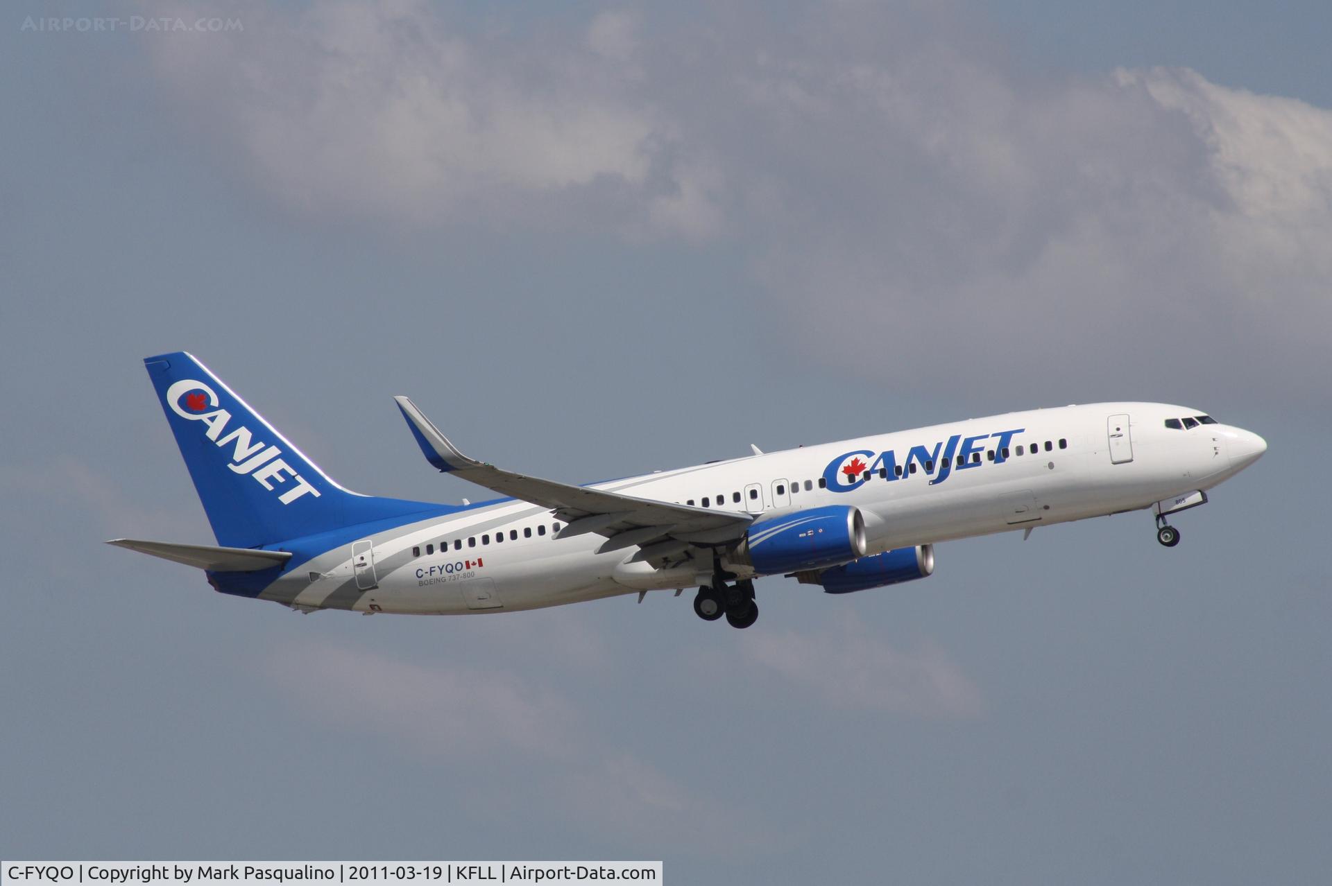 C-FYQO, 2002 Boeing 737-8AS C/N 29934, Boeing 737-800