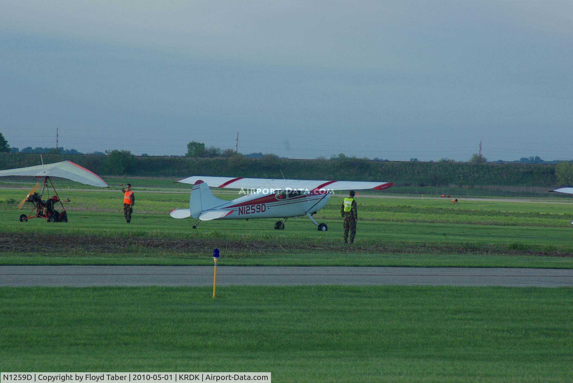 N1259D, 1950 Cessna 170A C/N 19813, Red Oak Fly In