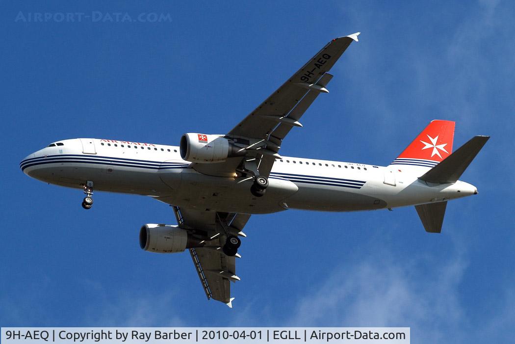 9H-AEQ, 2007 Airbus A320-214 C/N 3068, Airbus A320-214 [3068] Air Malta Home~G 01/04/2010