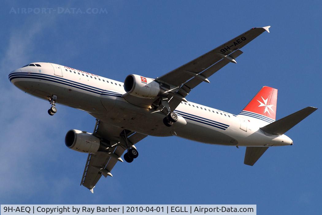 9H-AEQ, 2007 Airbus A320-214 C/N 3068, Airbus A320-214 [3068] Air Malta Home~G 01/04/2010