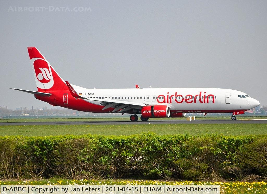 D-ABBC, 2001 Boeing 737-86J C/N 32625, Air Berlin
