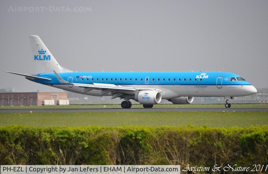 PH-EZL, 2010 Embraer 190LR (ERJ-190-100LR) C/N 19000334, KLM Cityhopper
