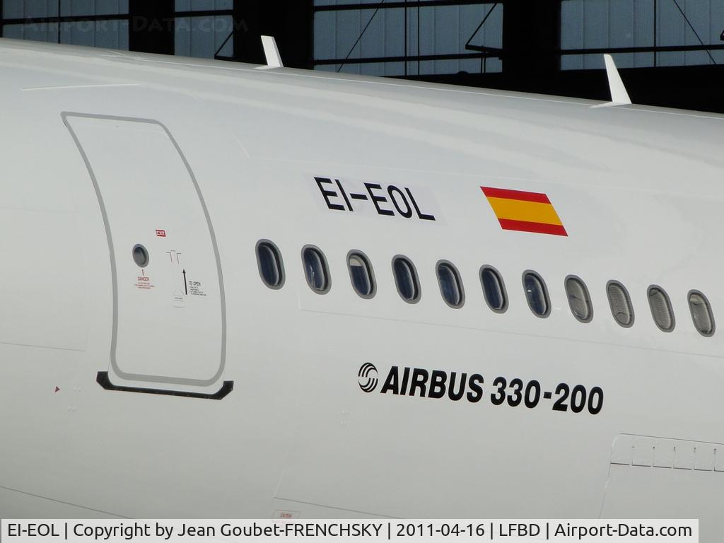 EI-EOL, 2004 Airbus A330-243 C/N 597, new colors for ex Jet Airways