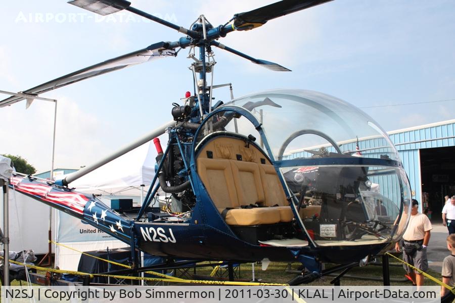 N2SJ, 1952 Hiller UH-12B C/N 443, Sun N Fun 2011 - Lakeland, FL