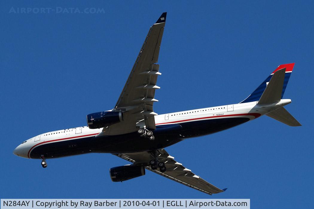 N284AY, 2010 Airbus A330-243 C/N 1095, Airbus A330-243 [1095] (US Airways) Home~G 01/04/2010