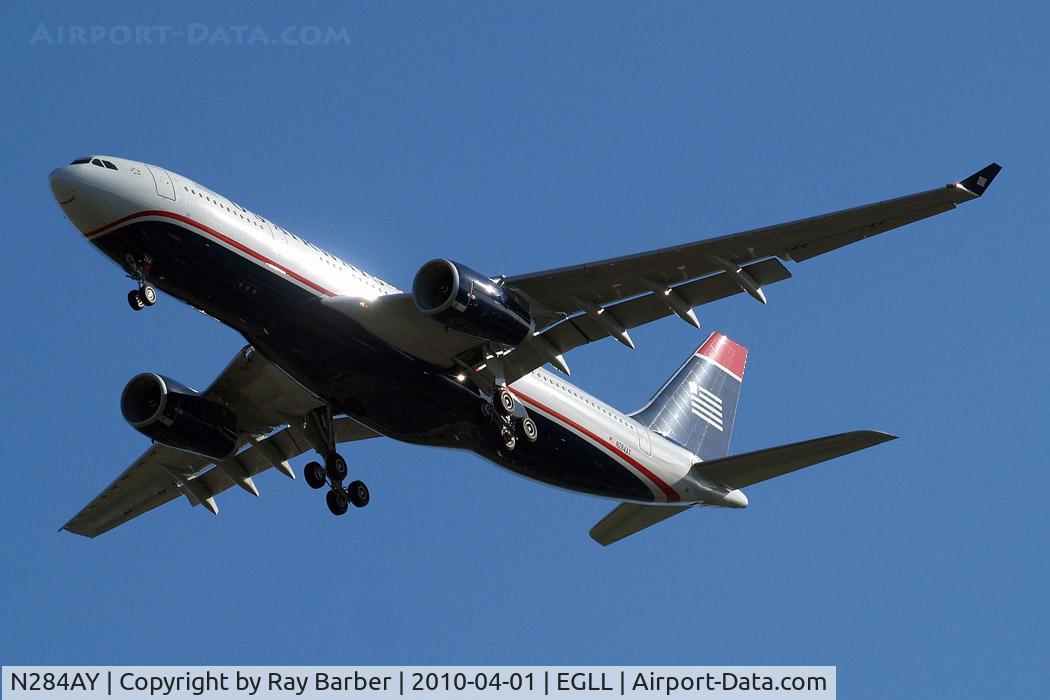 N284AY, 2010 Airbus A330-243 C/N 1095, Airbus A330-243 [1095] (US Airways) Home~G 01/04/2010