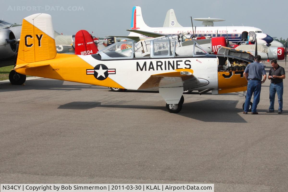 N34CY, 1956 Beech T-34B C/N 143984, 