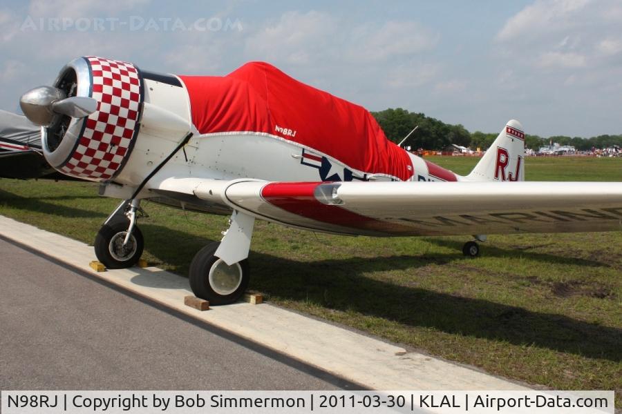 N98RJ, 1944 North American SNJ-5C Texan Texan C/N 88-17960, Sun N Fun 2011 - Lakeland, FL
