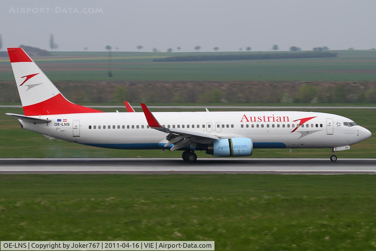OE-LNS, 2005 Boeing 737-8Z9 C/N 34262, Austrian Airlines