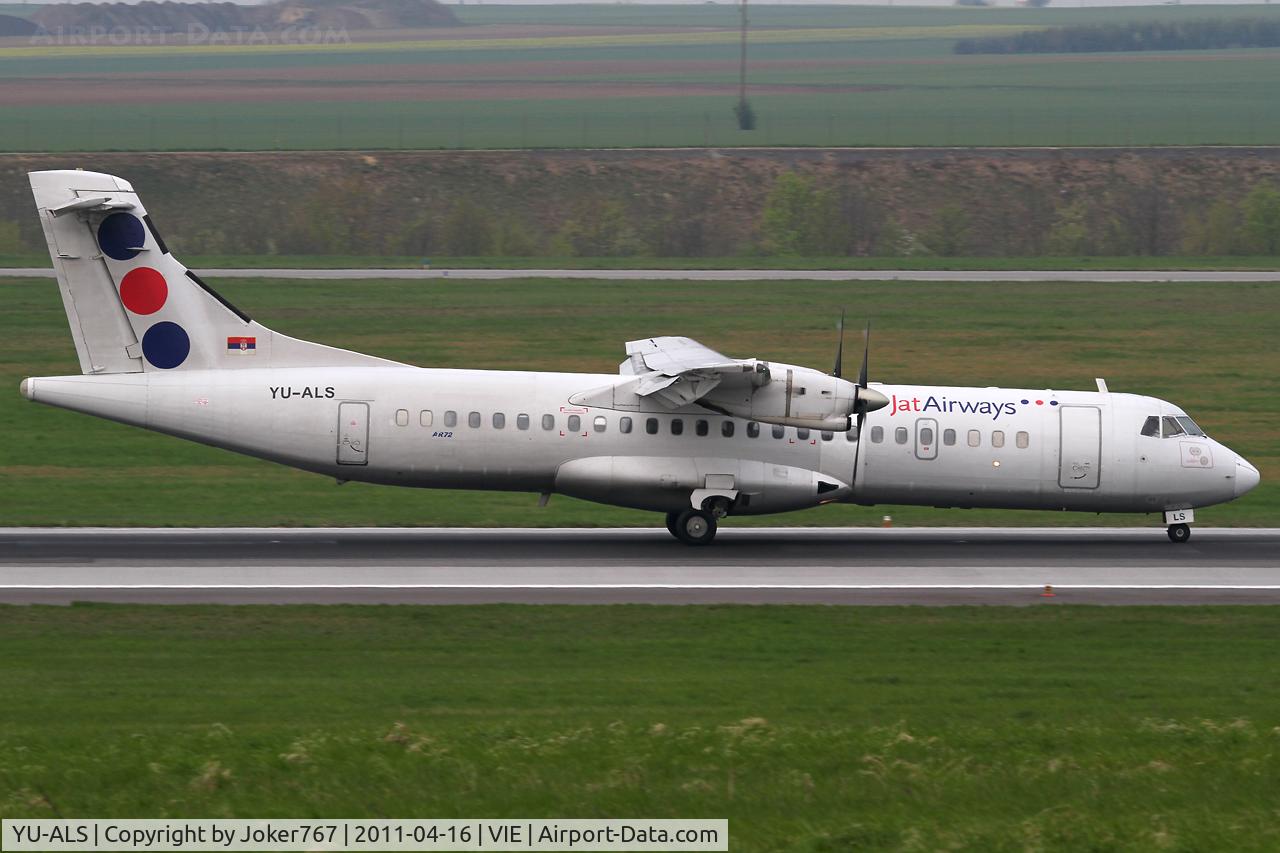 YU-ALS, 1990 ATR 72-201 C/N 162, JAT Airways