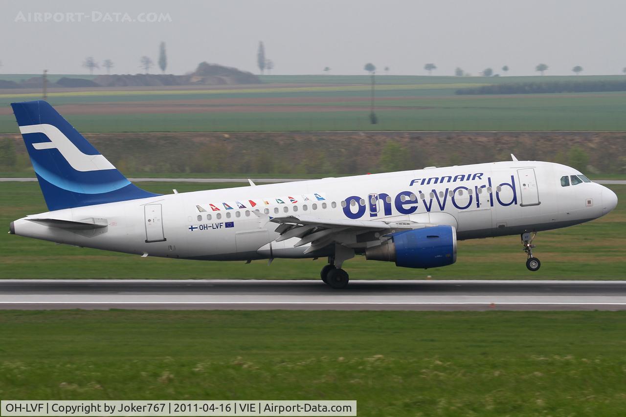OH-LVF, 2002 Airbus A319-112 C/N 1808, Finnair