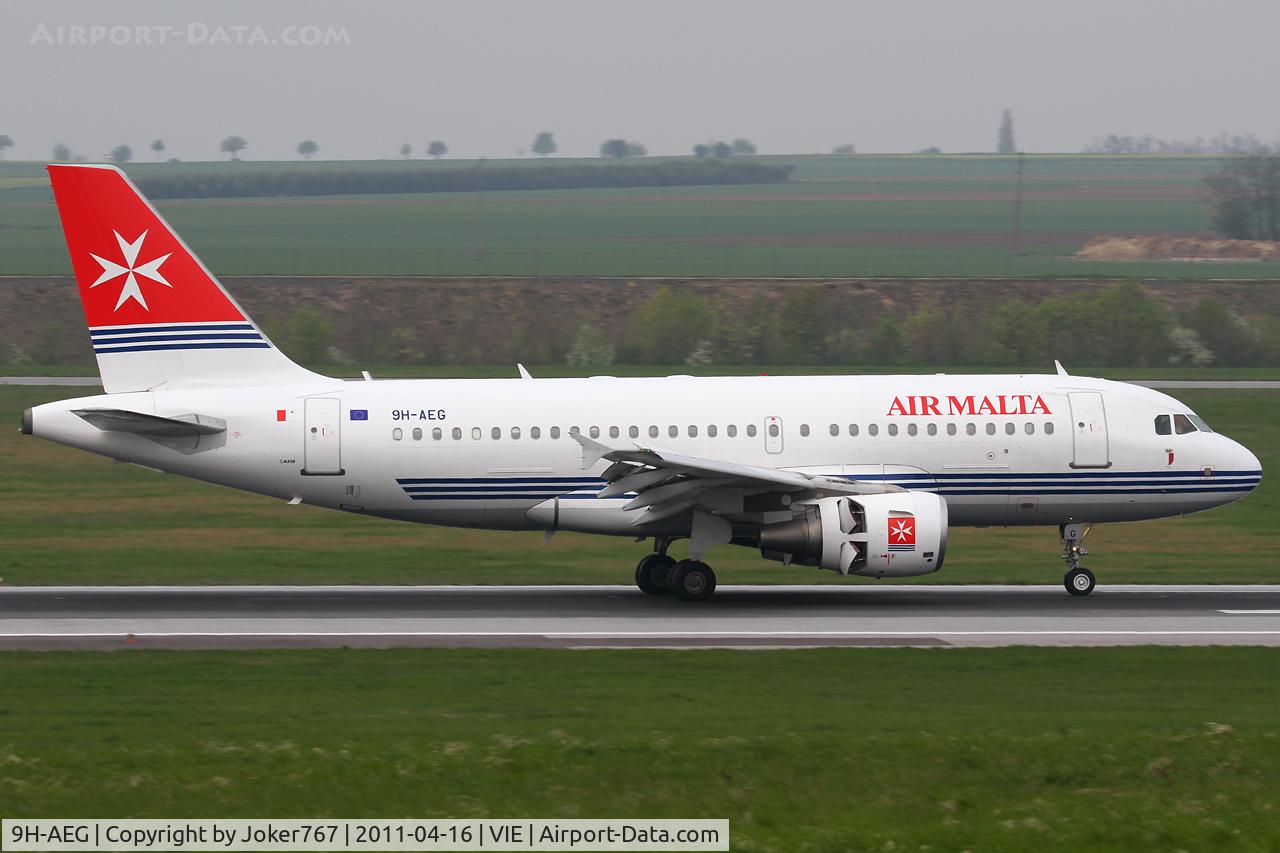 9H-AEG, 2003 Airbus A319-112 C/N 2113, Air Malta