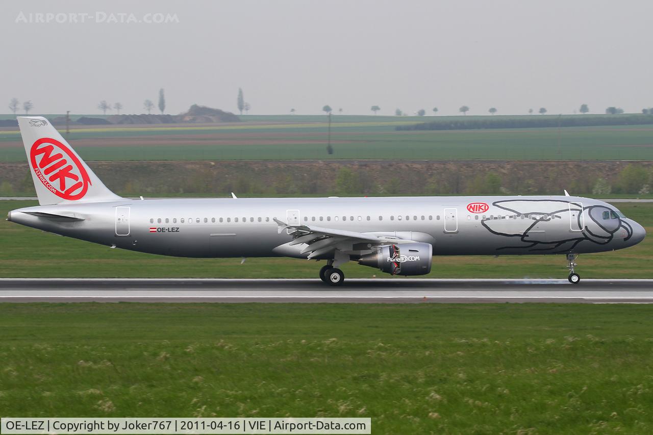 OE-LEZ, 2011 Airbus A321-211 C/N 4648, NIKI