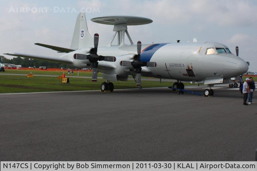 N147CS, Lockheed P-3 AEW&C C/N 185-5162, On display at Sun N Fun 2011 - Lakeland, FL