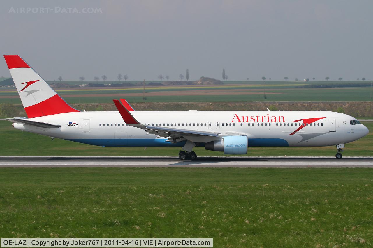 OE-LAZ, 1999 Boeing 767-3Z9 C/N 30331, Austrian Airlines