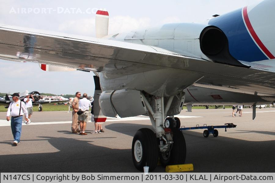 N147CS, Lockheed P-3 AEW&C C/N 185-5162, On display at Sun N Fun 2011 - Lakeland, FL