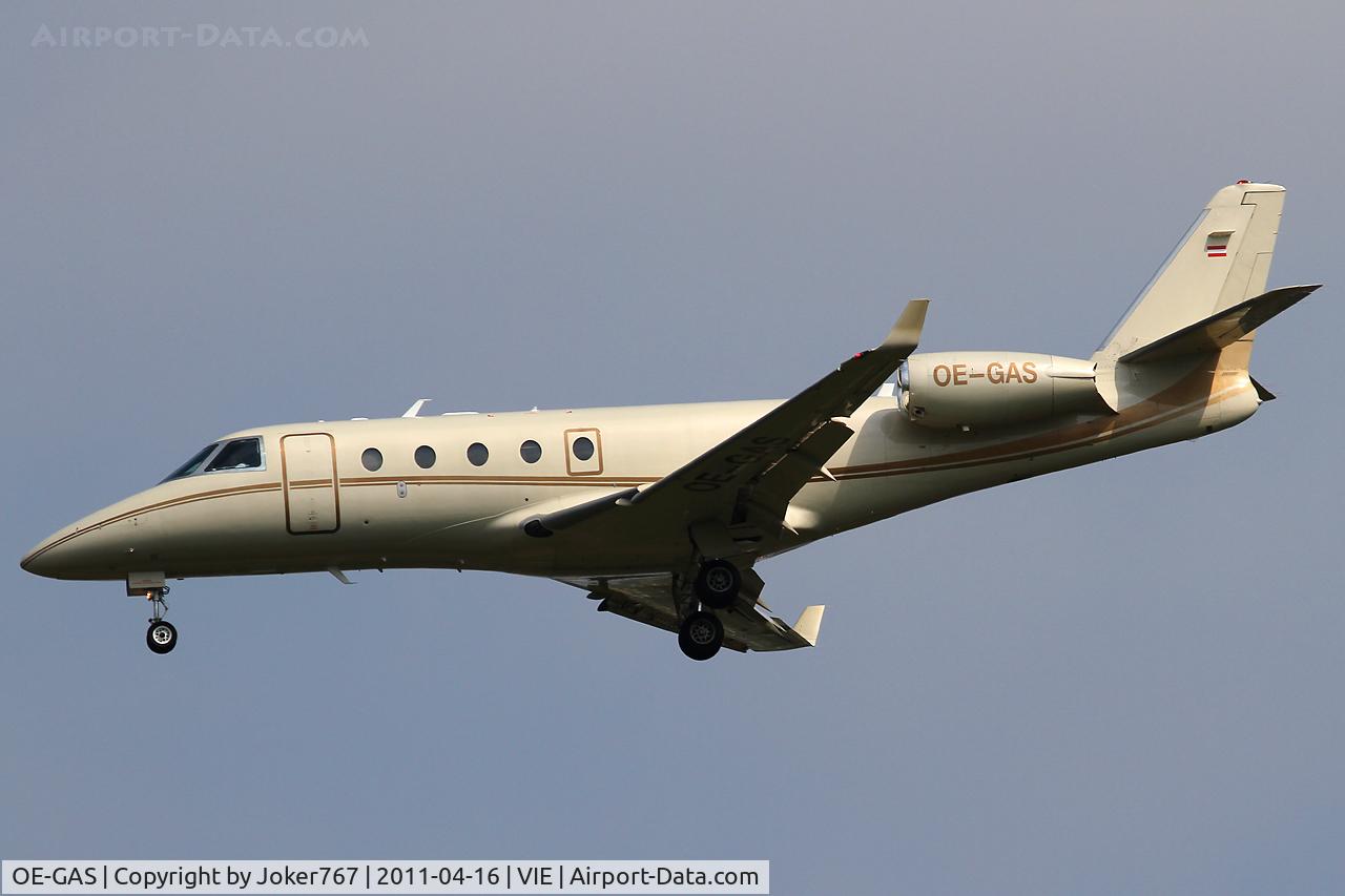 OE-GAS, 2007 Israel Aircraft Industries Gulfstream G150 C/N 242, Avcon Jet