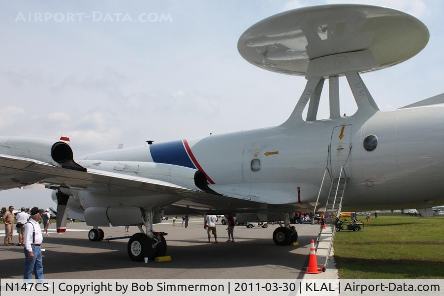 N147CS, Lockheed P-3 AEW&C C/N 185-5162, On display at Sun N Fun 2011 - Lakeland, FL