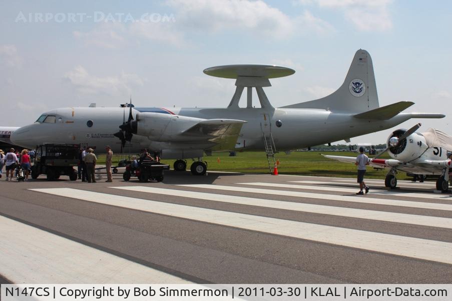 N147CS, Lockheed P-3 AEW&C C/N 185-5162, On display at Sun N Fun 2011 - Lakeland, FL