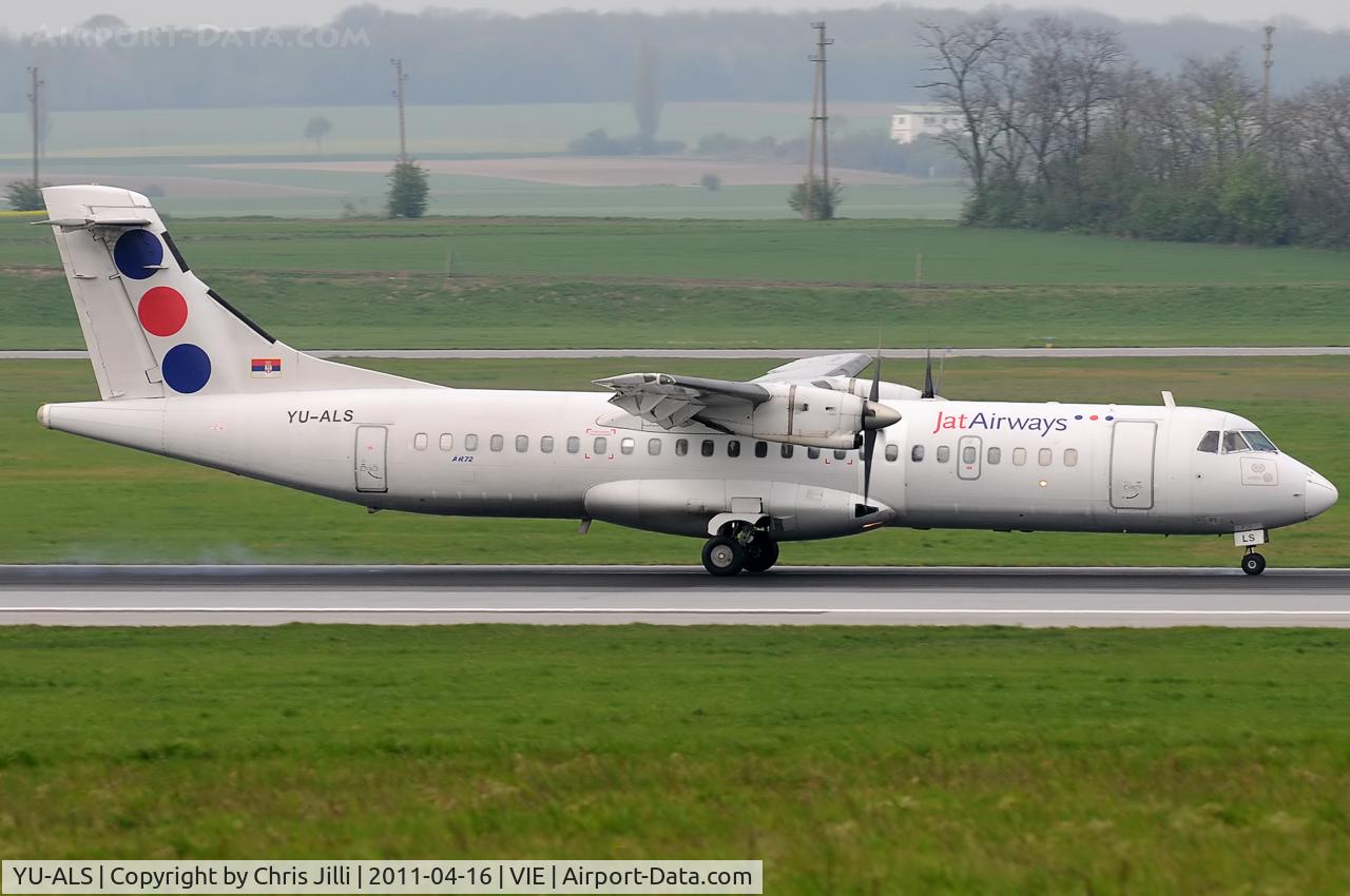 YU-ALS, 1990 ATR 72-201 C/N 162, JAT Airways
