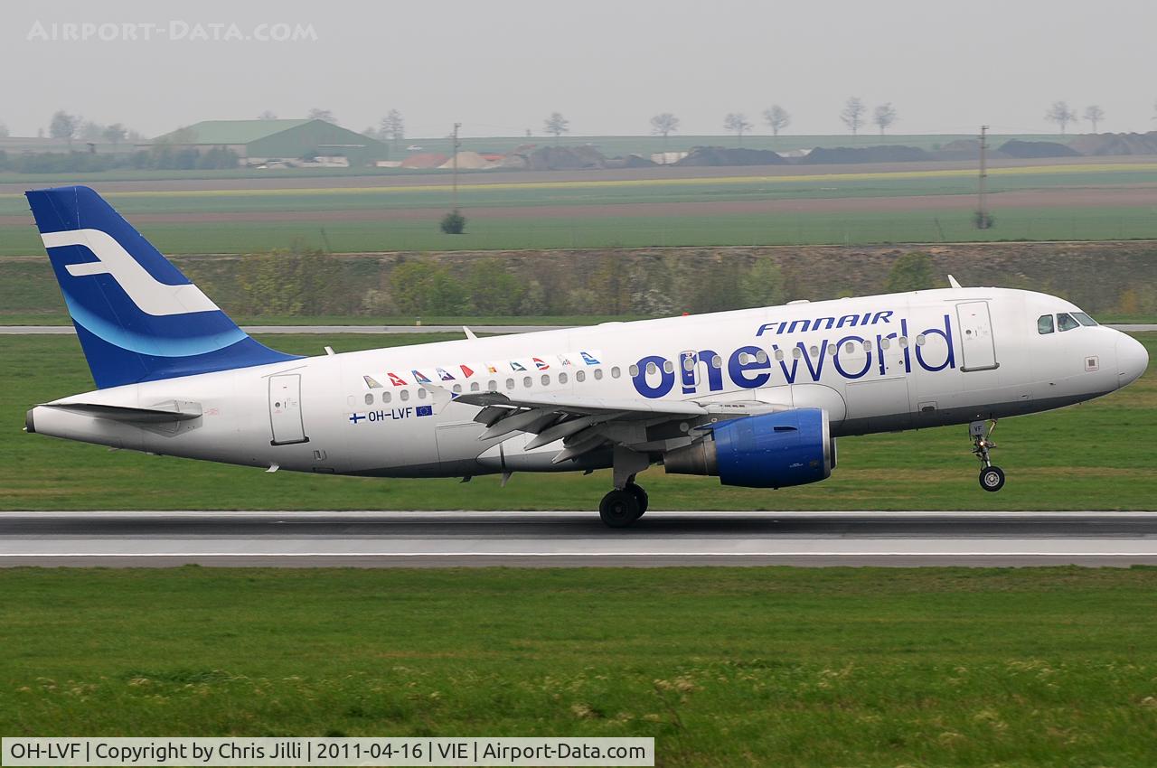OH-LVF, 2002 Airbus A319-112 C/N 1808, Finnair