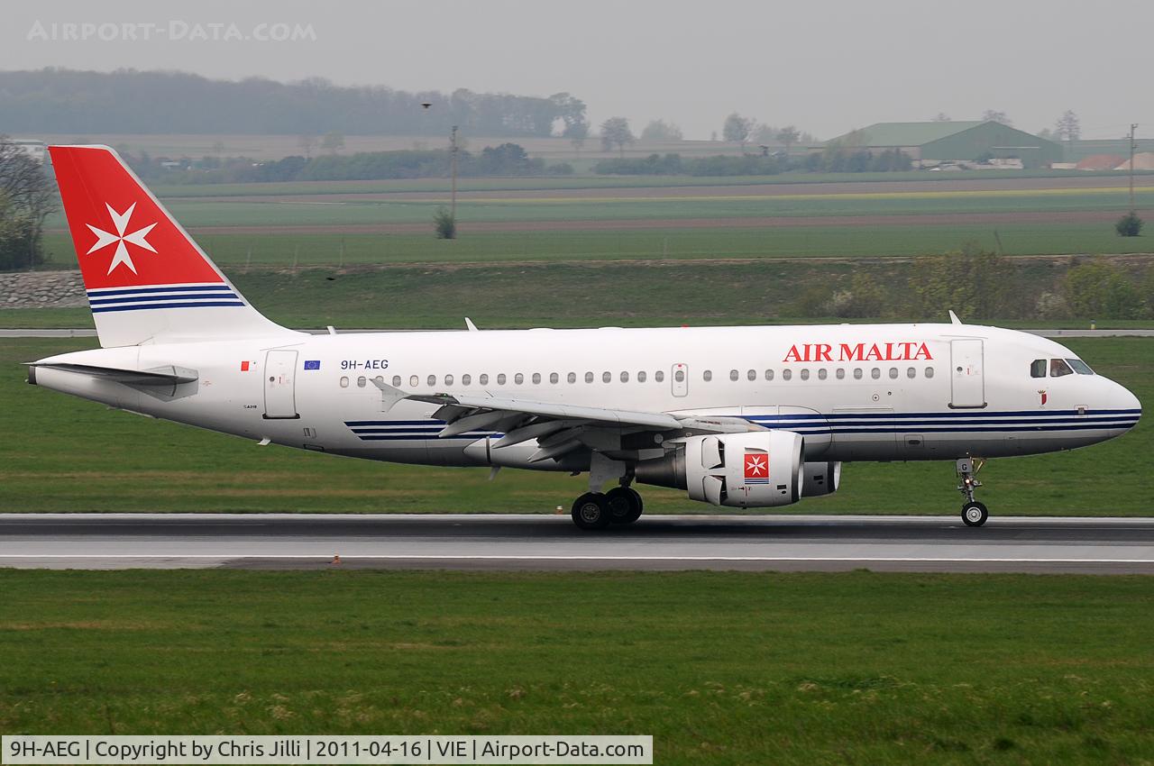 9H-AEG, 2003 Airbus A319-112 C/N 2113, Air Malta