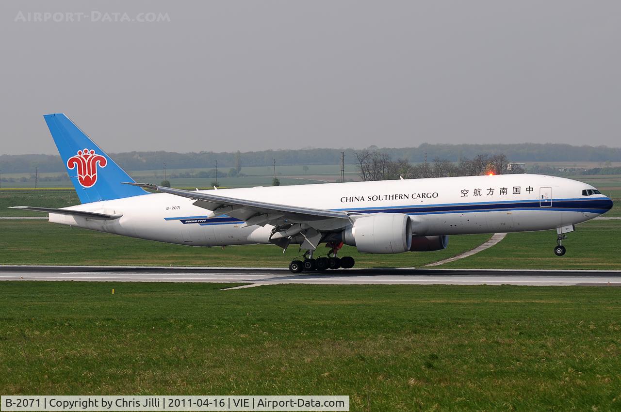 B-2071, 2009 Boeing 777-F1B C/N 37309, China Southern Cargo