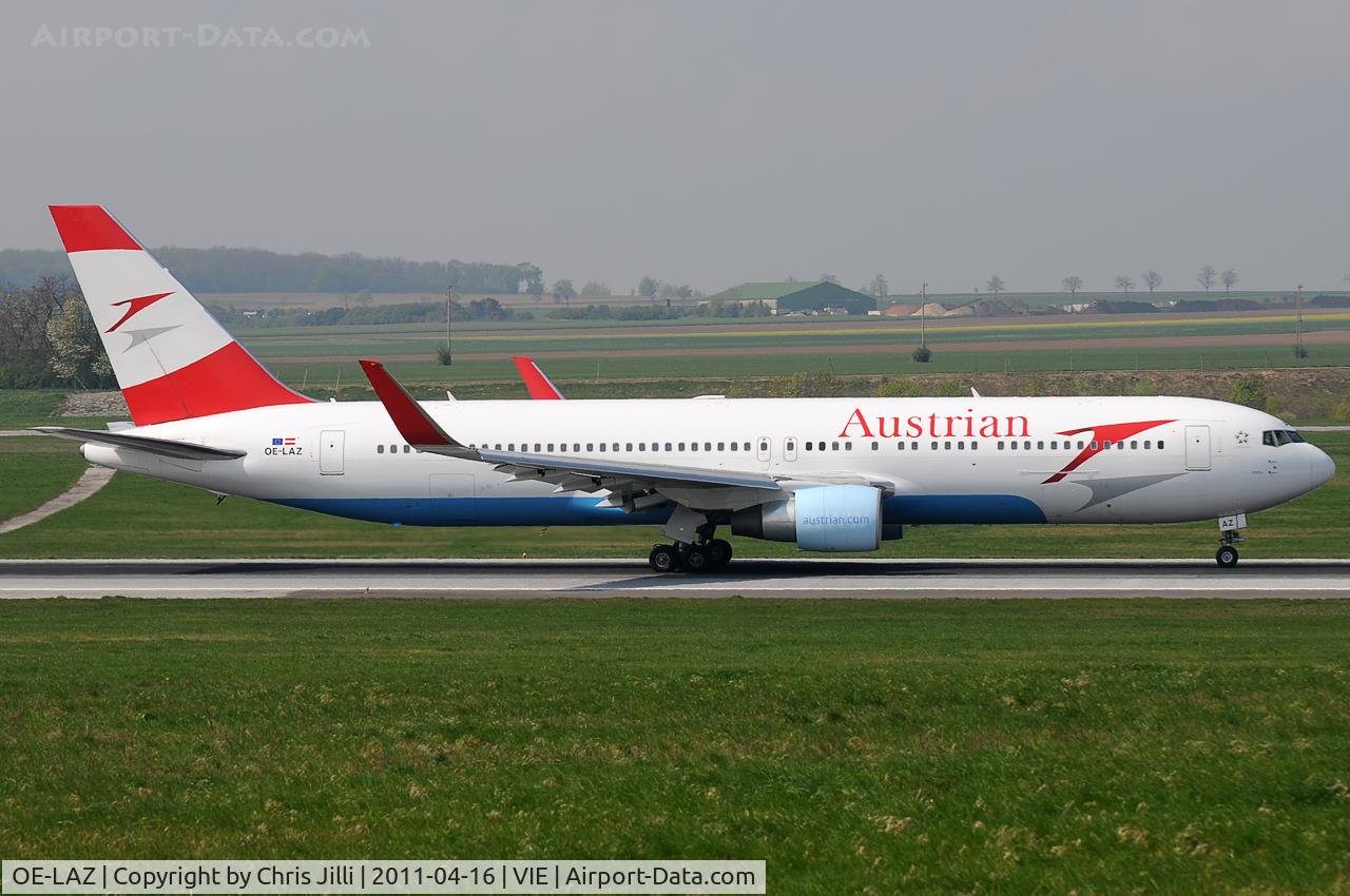 OE-LAZ, 1999 Boeing 767-3Z9 C/N 30331, Austrian Airlines