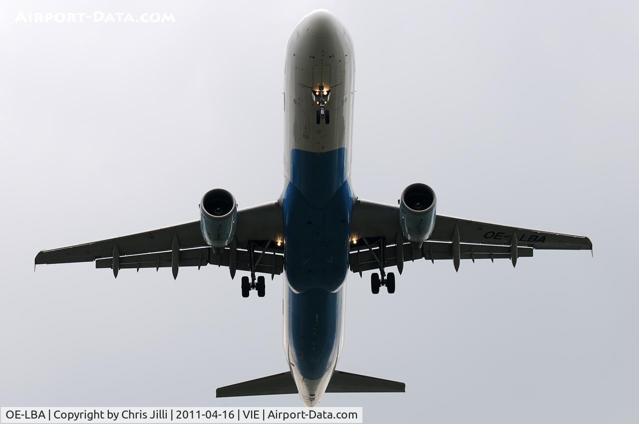 OE-LBA, 1995 Airbus A321-111 C/N 552, Austrian Airlines