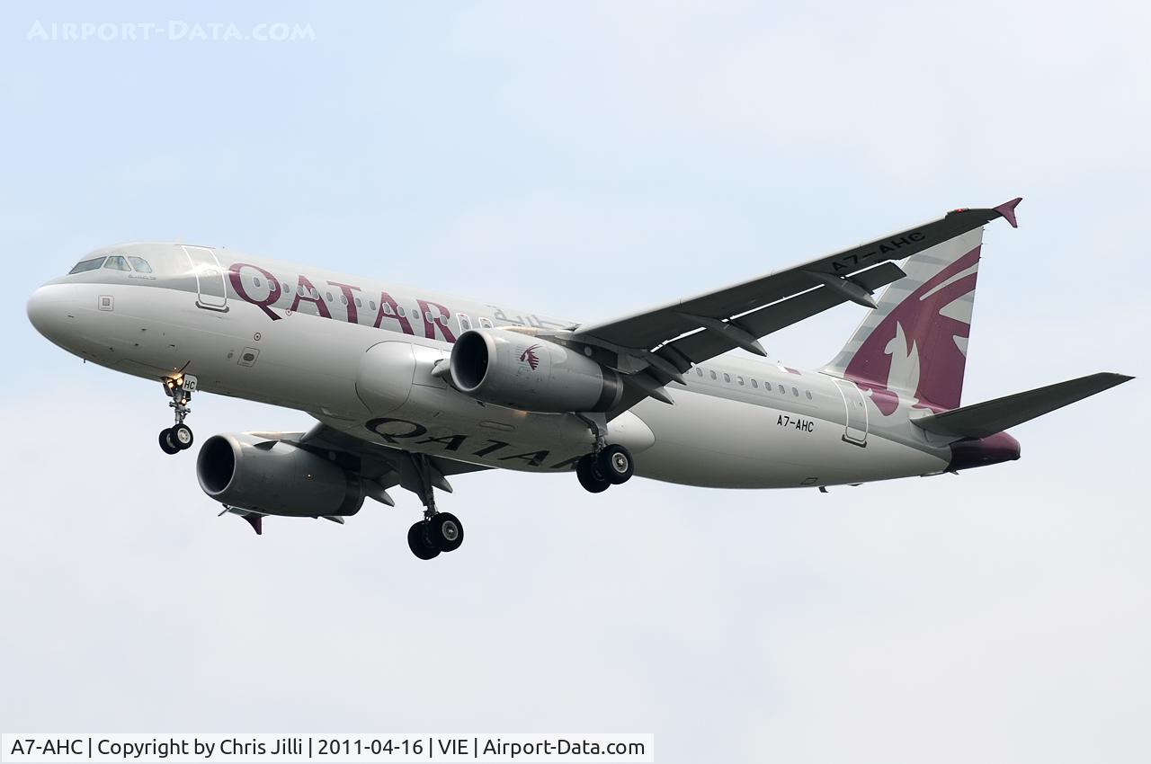 A7-AHC, 2010 Airbus A320-232 C/N 4183, Qatar Airways