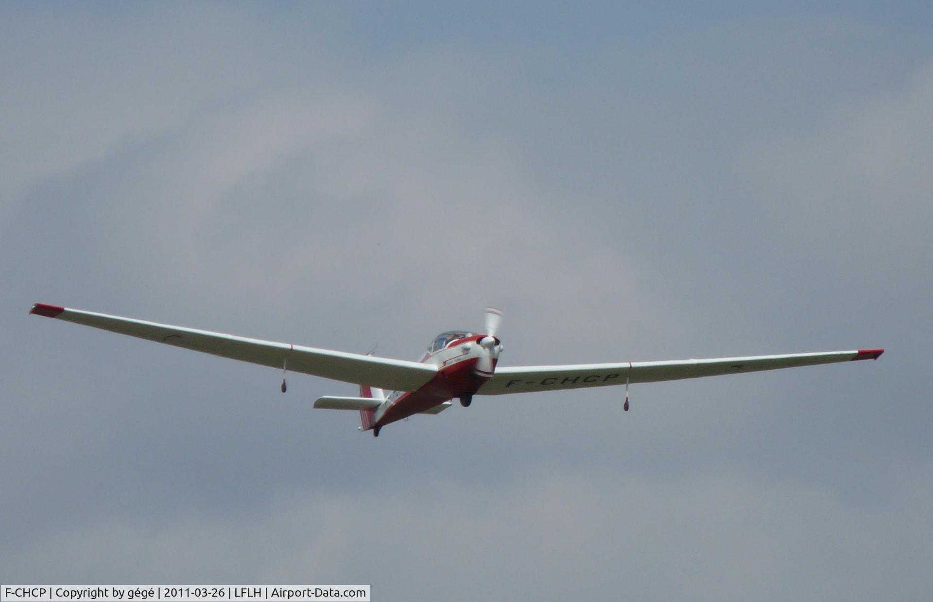 F-CHCP, Scheibe SF-25E Super Falke C/N 4356, vu le 26/03/11 à Chalon LFLH