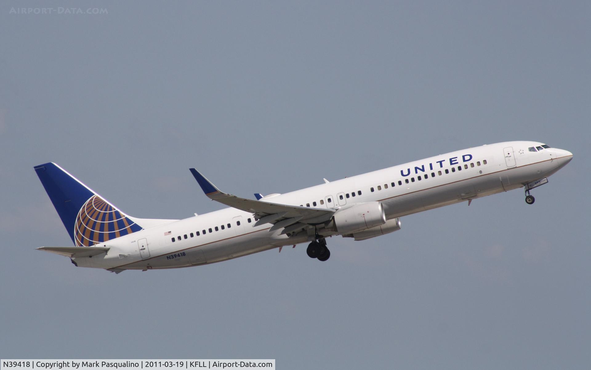 N39418, 2008 Boeing 737-924/ER C/N 33456, Boeing 737-900ER
